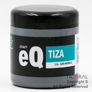 PINTURA TIZA EQ 116 GRIS NORDICO 200 CC X 3 UNIDADES